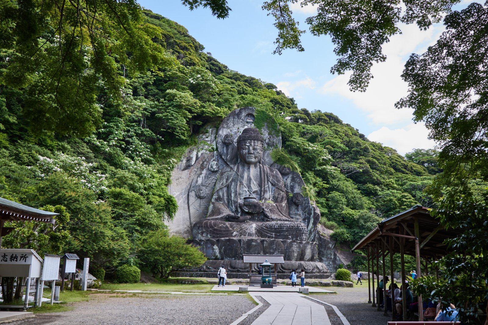 鋸山 日本寺 外観