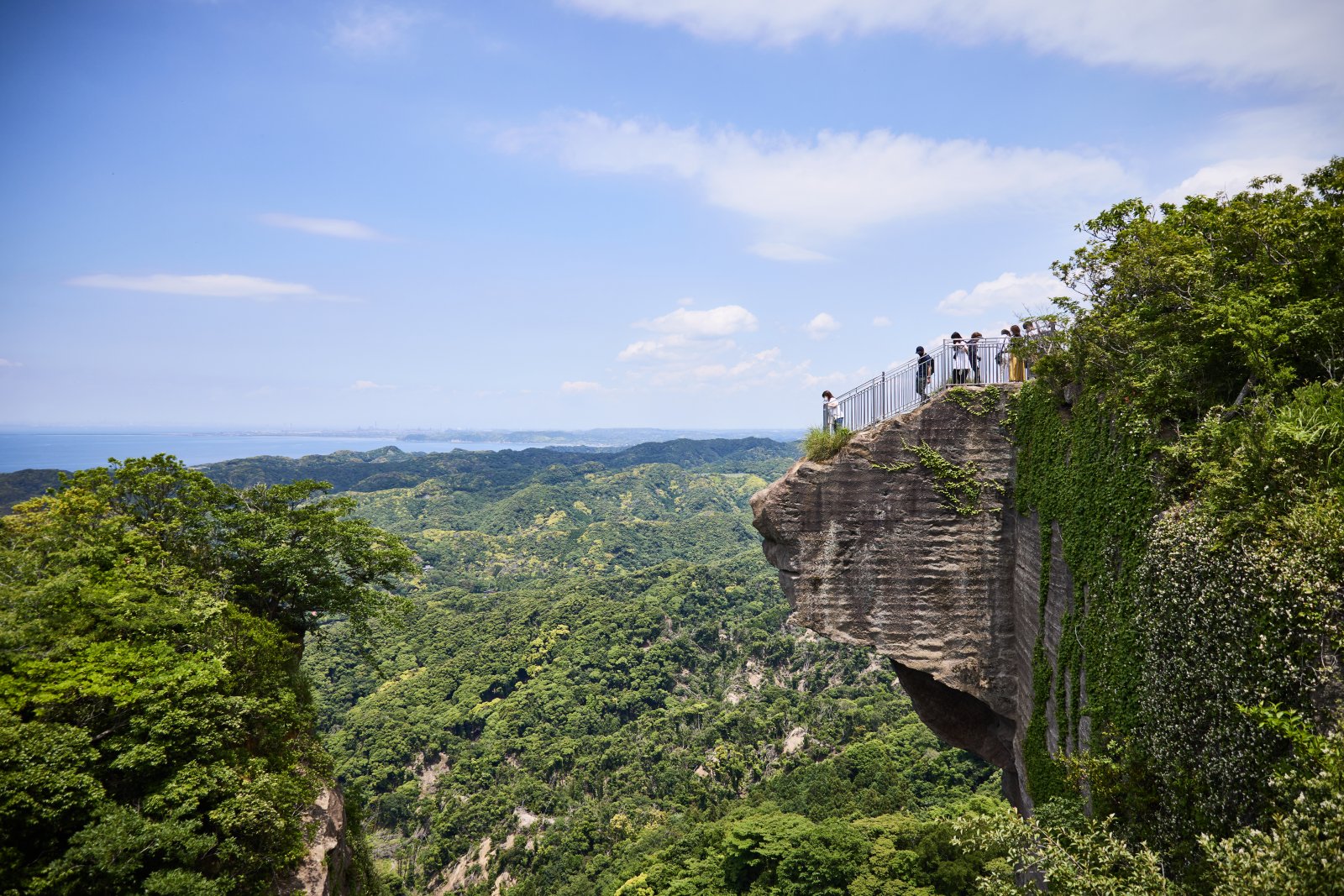 鋸山 日本寺 外観