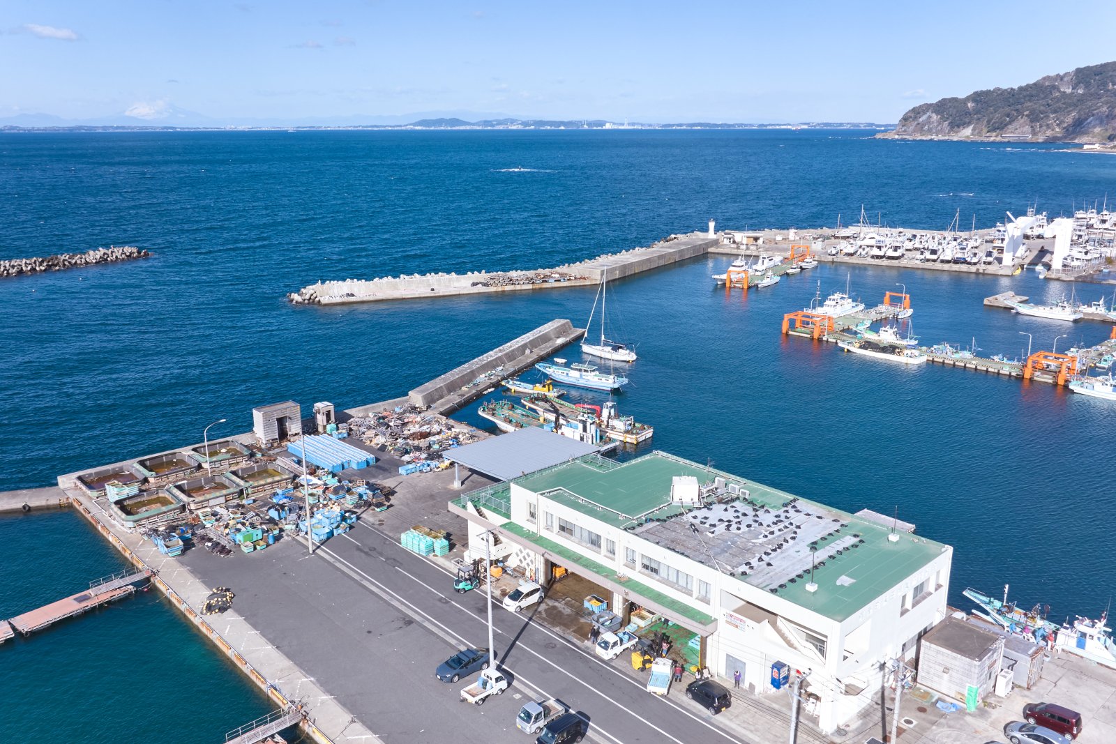 保田漁港 外観
