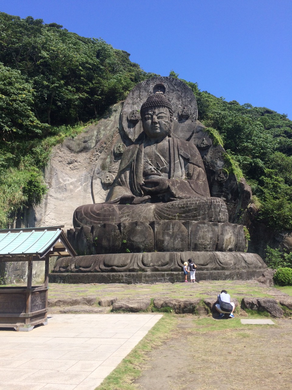 ノコギリ山の大仏さま