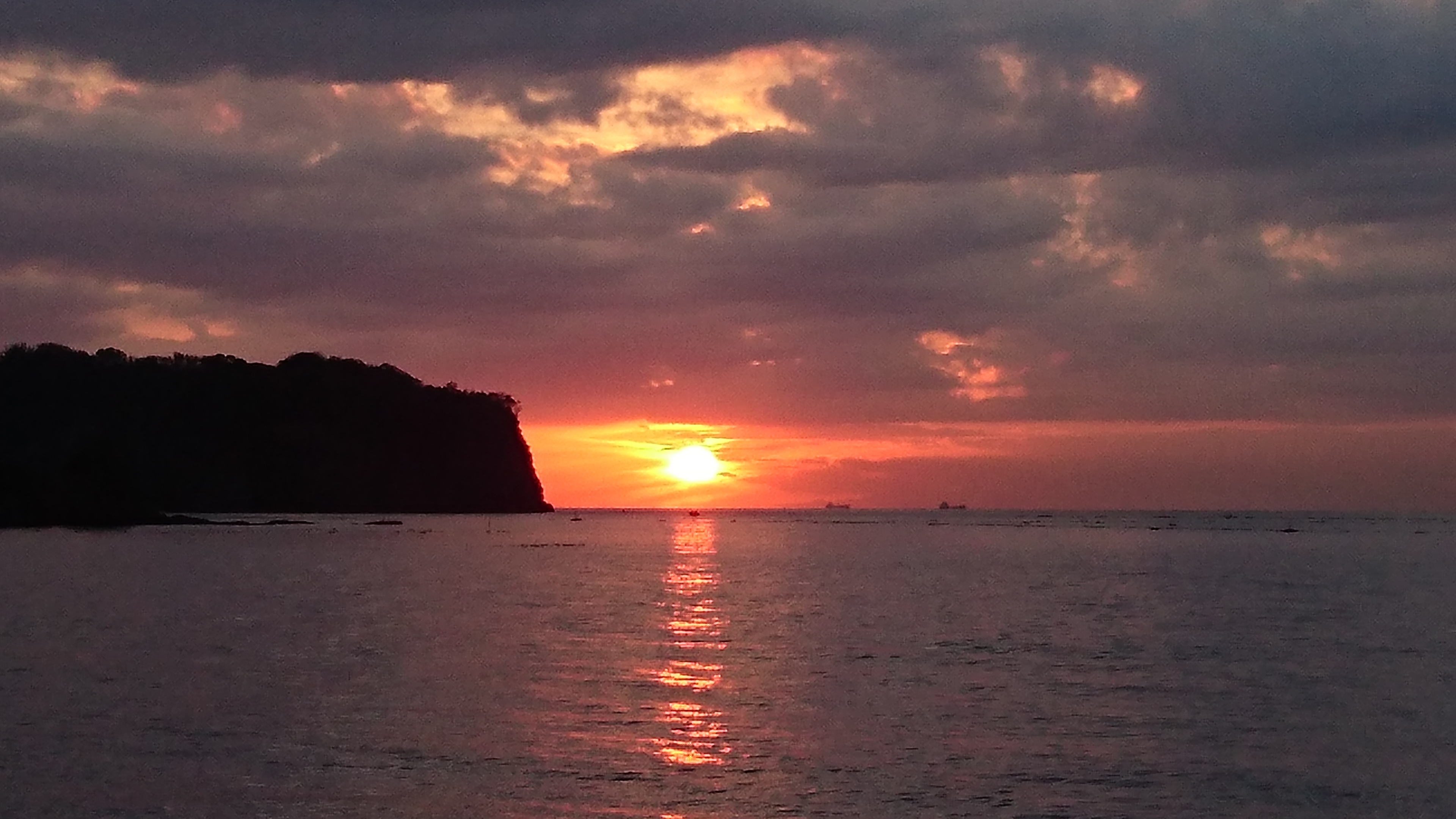 勝山海岸からの眺め