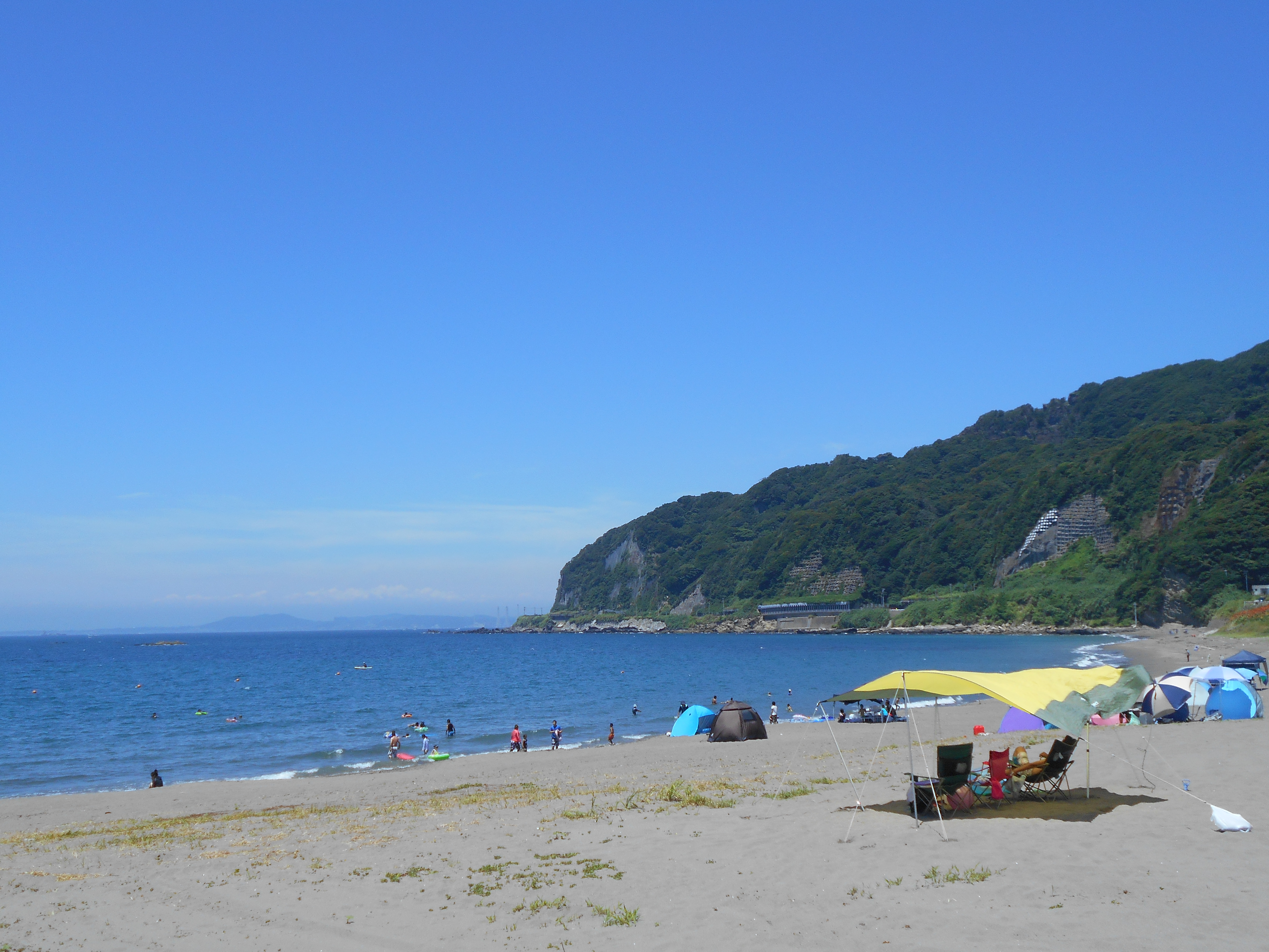 海開きしました
