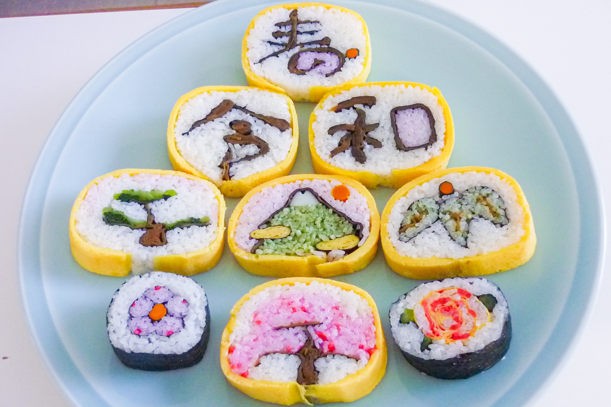 食べるアート、南房総の「太巻き寿司」