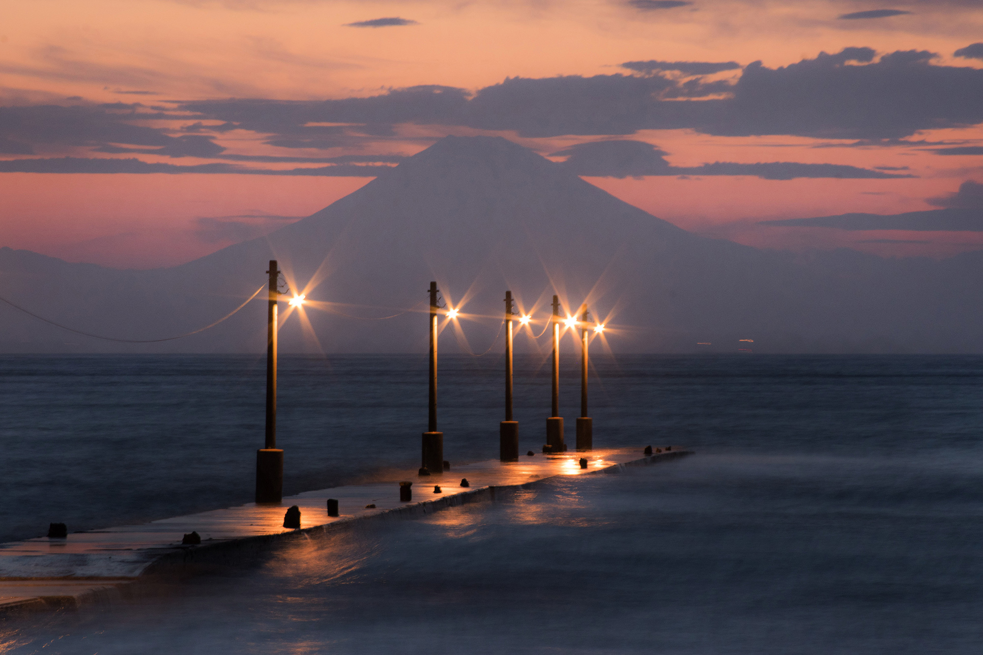 フォトジェニックな富士見百景「原岡桟橋」